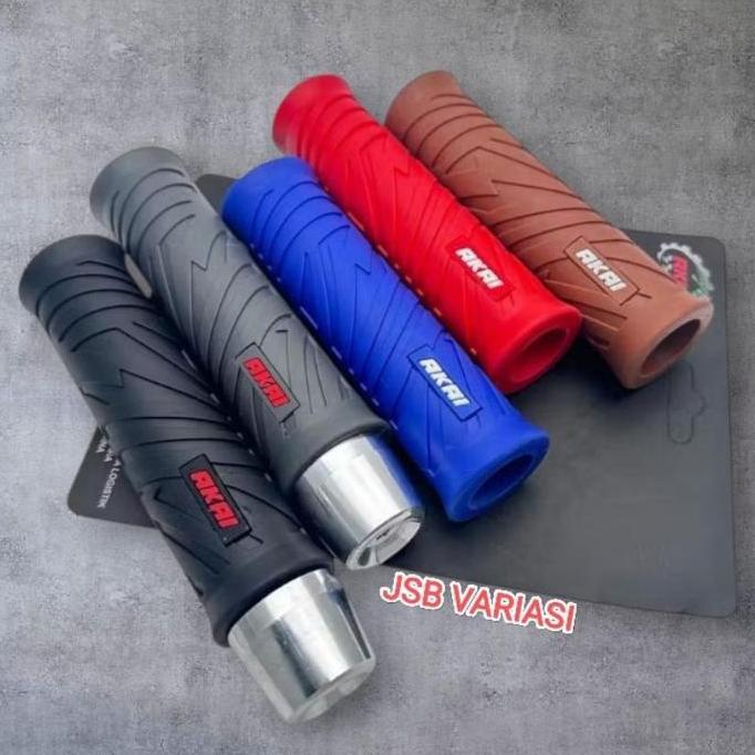 DS338 >> Hayaidesu Handgrip AKAI + Jalu Stang Chrome Hand Grip Motor Matic / Bebek NMAX , PCX , ADV 
