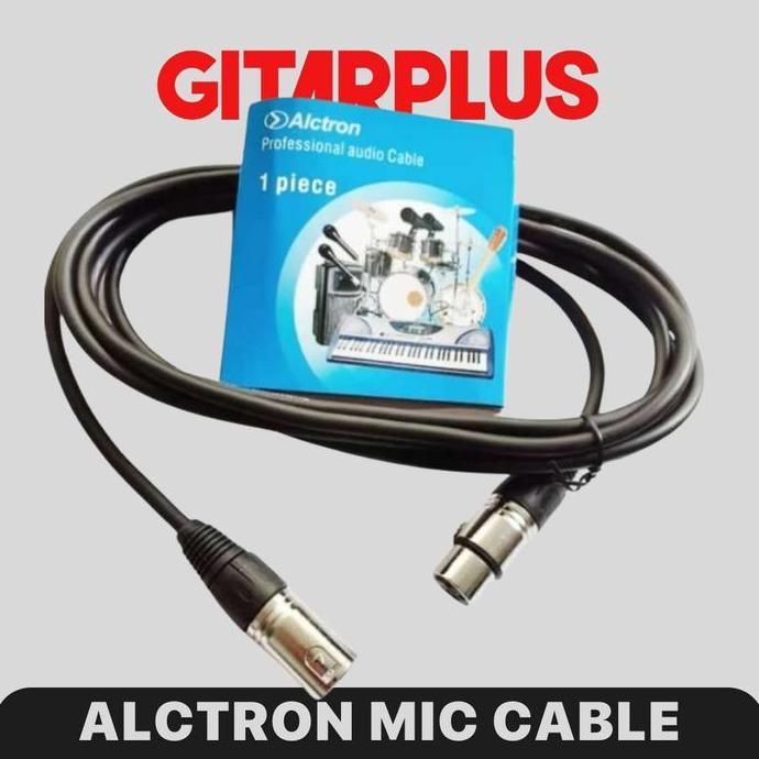 promo ALCTRON XLR TO XLR KABEL MIC