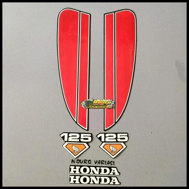 TERBARU STRIPING LIST STANDART MOTOR HONDA CB 125 1974 1975 KENDARAAN MOTORCYCLE 