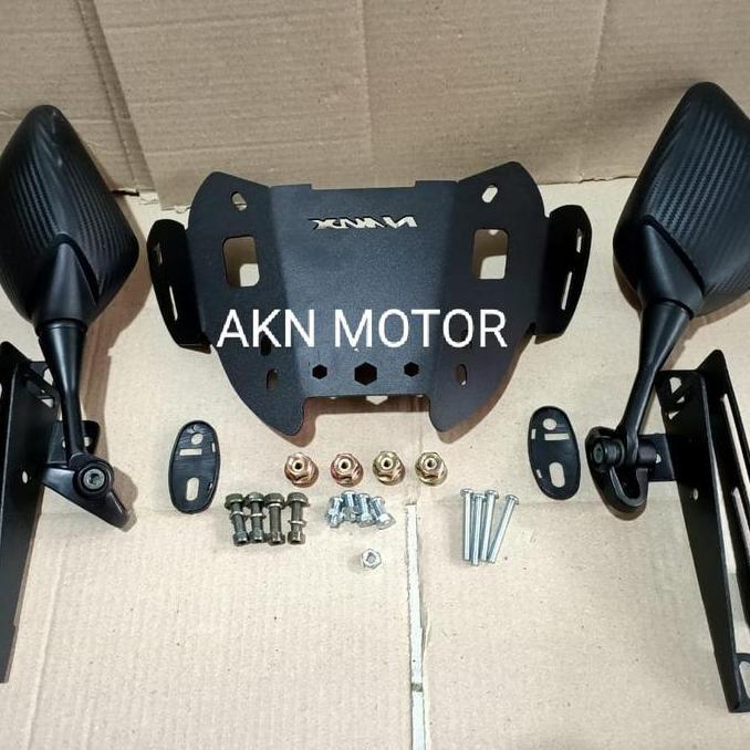 DA71 - spion R25 pendek plus breket spion Yamaha nmax 155 old