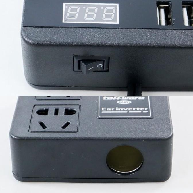 Taffware Car Power Konverter Fast Charging Inverter 100W