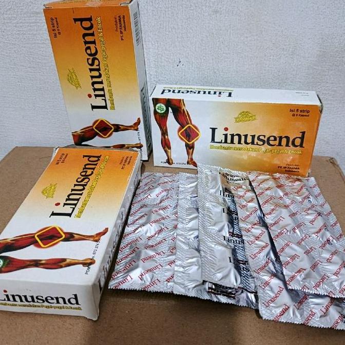 Feminin- Herbal Linusend Original Kapsul Pegal Linu Dan Encok Is30Kpsul Ex2030