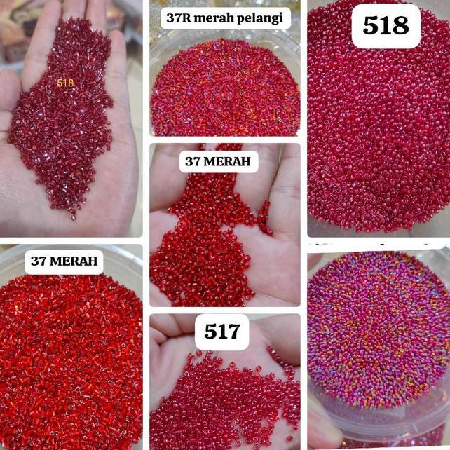 Payet Mgb Jepang Batang Dan Pasir Merahgoldrose Gold Mgb Jepang Pilihan Warna Payet Mgb Jepang