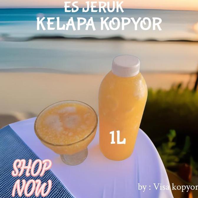 Frutexz- Es Jeruk Kelapa Kopyor