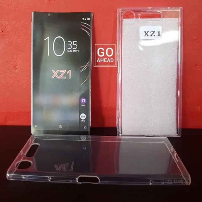 case Sony XZ1 transparant soft case bening
