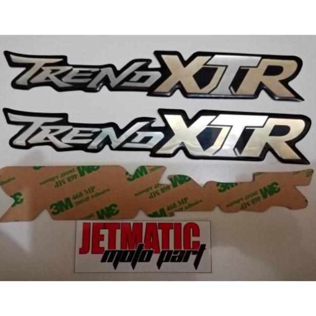 Emblem stiker Kymco Trend XTR