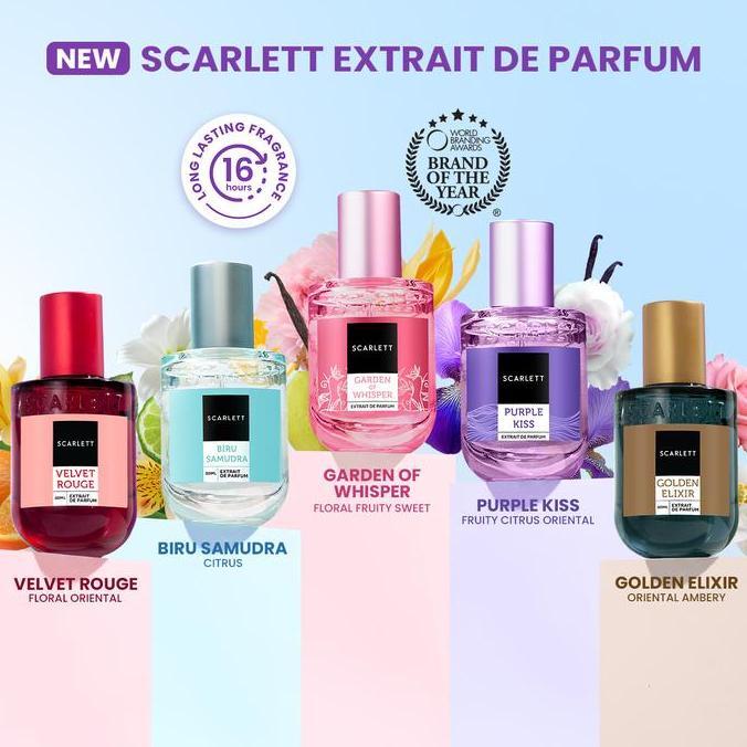 Powerfull- FelicyaScarlett Whitening Eau De Parfum All Variant Perfume Wangi