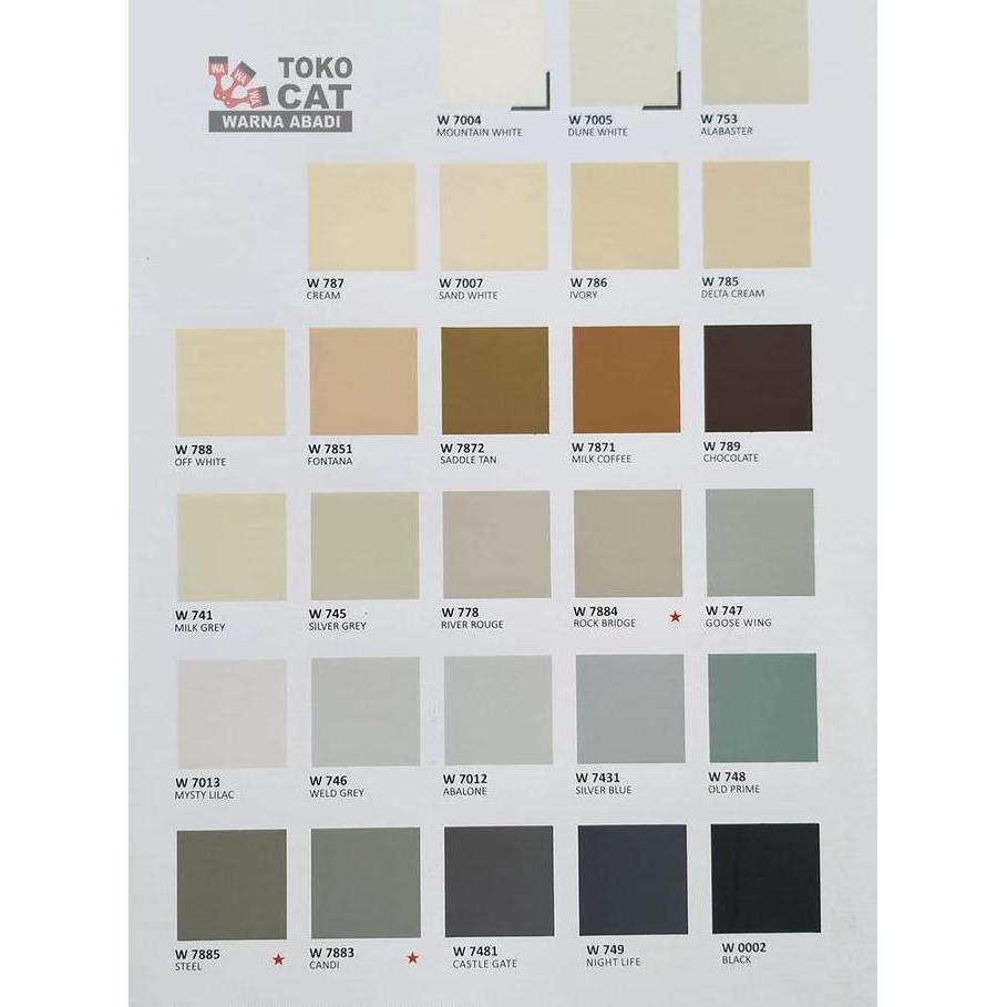 Lansungkirim- Cat Tembok Weldon Interior 1 Kg Warna 2