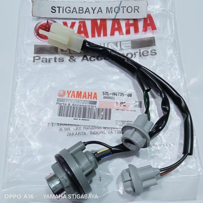 soket lampu belakang Mio sporty fiting lampu belakang Mio smile origin