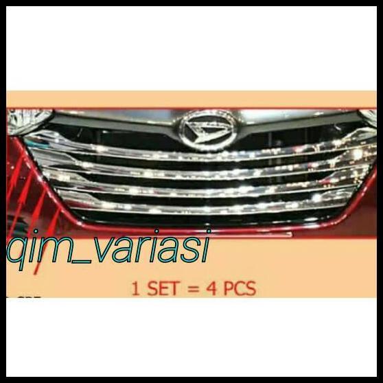 TERMURAH LIST GRILLE CHROME GRAND NEW AVANZA 2016 