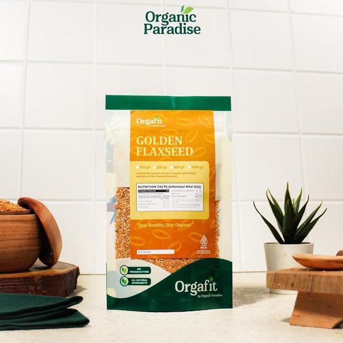 Golden Flaxseed 1 Kg / Biji Rami 1 Kg