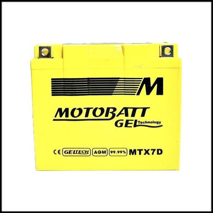 Cod,Bisa- Aki Motor Honda Tiger 2000 Motobatt Mtx7D Aki Kering