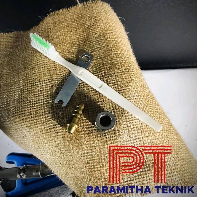 Gaswoii- Spraygun K3 R3 Tabung Atas / Spray Gun K 3 R 3 Alat Semprotan Cat Nozzle Kuping 200 Ml Tank