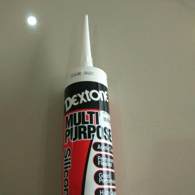 Lancarjaya- Lem Sealant Botol Clear Dextone / Lem Kaca Bening Dextone /Lem Silicon