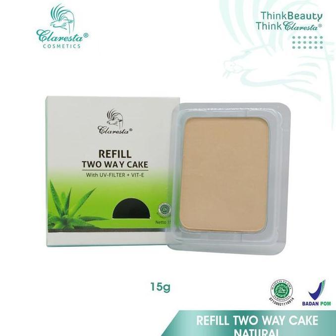 Cakep- Claresta Bedak Padat Reffil - Reffil Bedak Claresta
