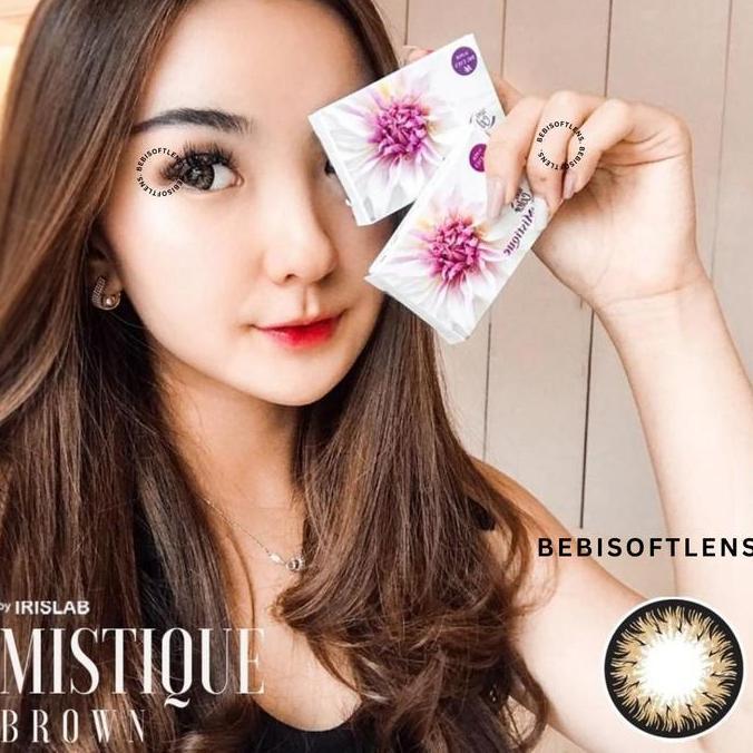 Eyasped- (Bisa Cod) Softlens Besar Mistique 16Mm Softlens Normal , Softlens Black , Softlens Hitam M