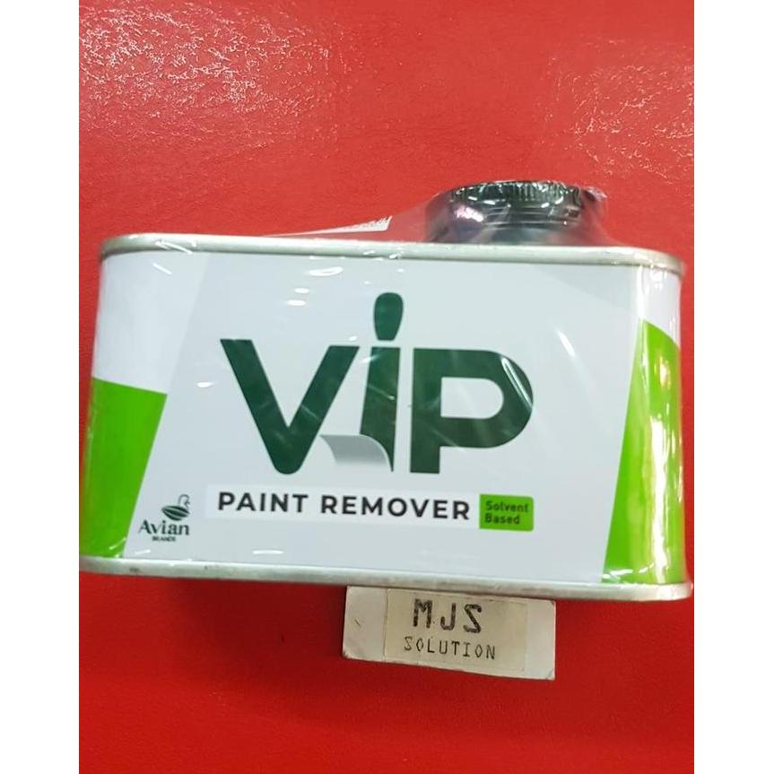 JUPRISYAHPU - PERONTOK CAT PAINT REMOVER VIP AVIA AVIAN PAINT 250 GRAM GR KAYU BESI