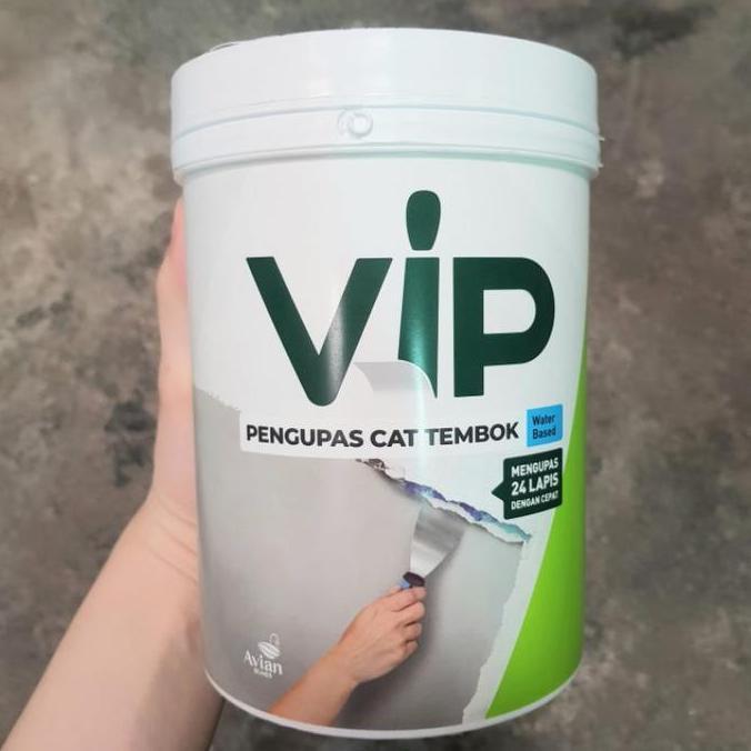JUPRISYAHPU - VIP PAINT REMOVER 1 KG WATERBASED ,VIP PAINT REMOVER PENGELUPAS CAT 1KG WATER BASE, VI
