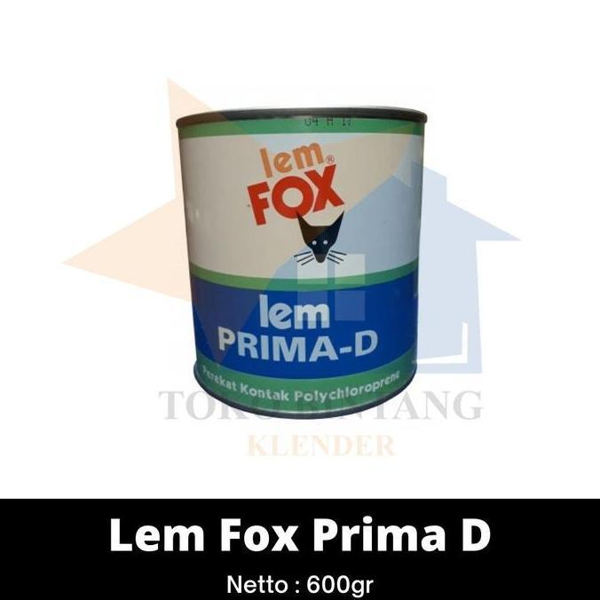 Promo Lem FOX Prima D / FOX PRIMA D / Lem FOX PRIMA D 600 GR Diskon