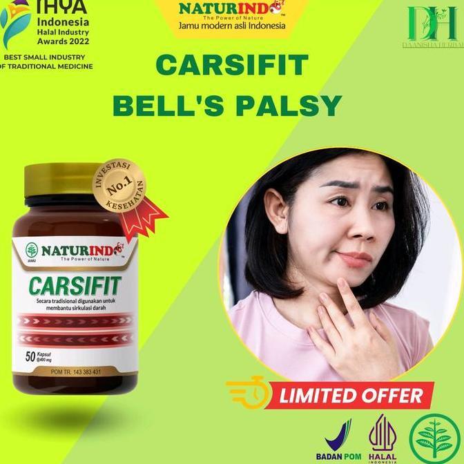 Feminin- Herbal Bells Palsy Kelumpuhan Wajah Stroke Wajah Perbaikan Saraf Wajah Tidak Simetris Herba