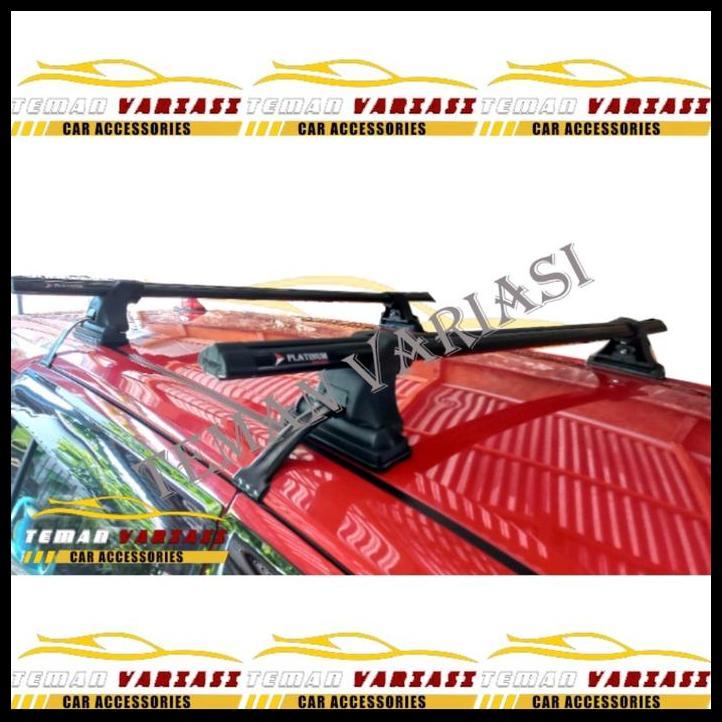 TERBARU CROSS BAR RAK BAGASI UNIVERSAL JEPIT BODY PLATINUM SCROS AERIO PAJERO 