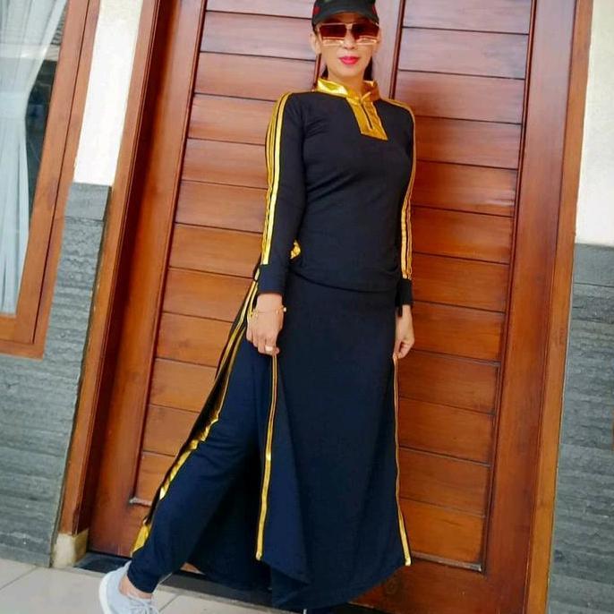 DF101 >> Celana Rok Senam Panjang Jogger( HANYA CELANA ROK AZA) /Celana Rok Senam Muslim/Celana Rok 