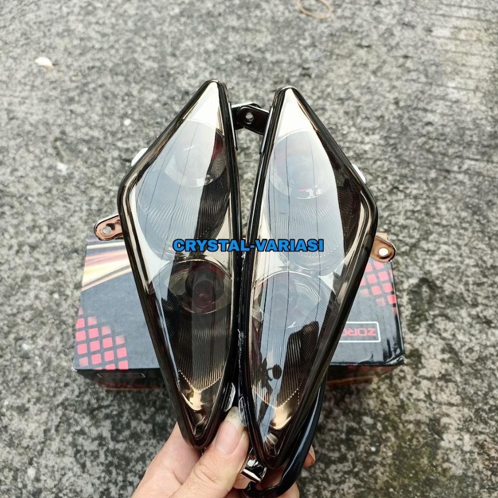 Lampu Sein Depan Mio Sporty Model Mio Mx 2mata Thailand Mika Smoke/Lampu Sen Mio Sporty Sen Depan Mo