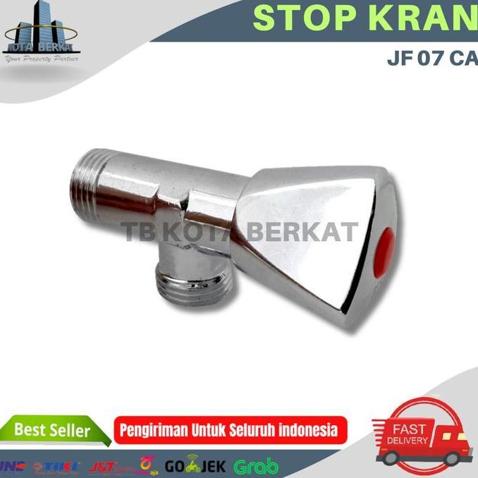 STOP KRAN WC CABANG ONDA 1/2" / KRAN T SHOWER KLOSET JET SHOWER