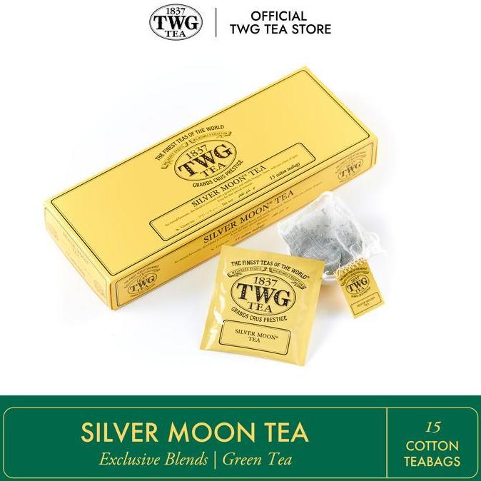 TWG Tea Silver Moon Tea, Cotton Teabag