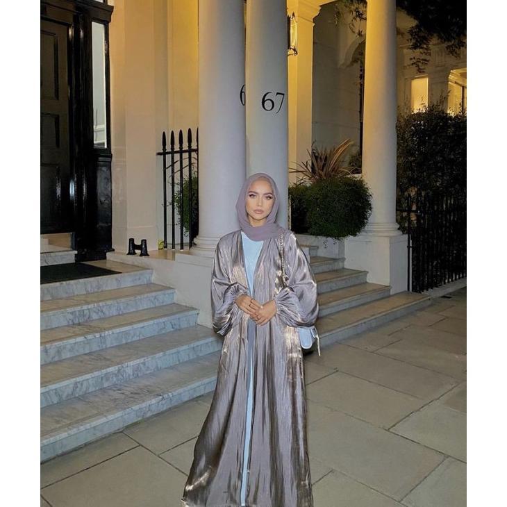 Styled.id Outer shimmer dress 4in 1 look / dress lebaran - outer shimmer-Abaya Turkey-outfit lebaran