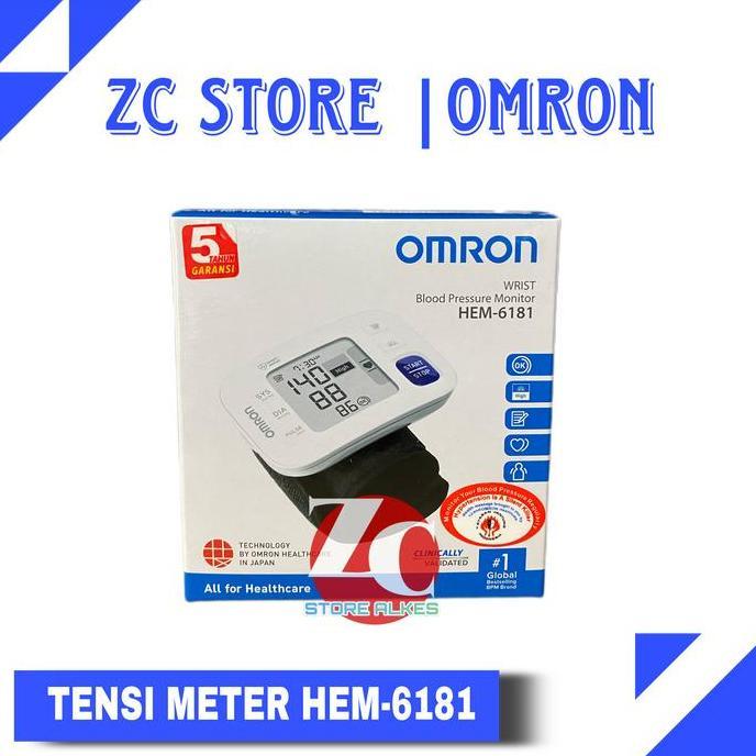 OMRON HEM-6181 Tensimeter Digital Alat Ukur Tensi Darah HEM6181