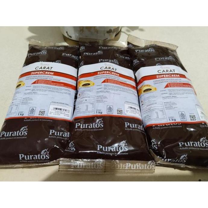 Puratos Carat Supercrem Chocolate Filling 1 kg - Ready to use