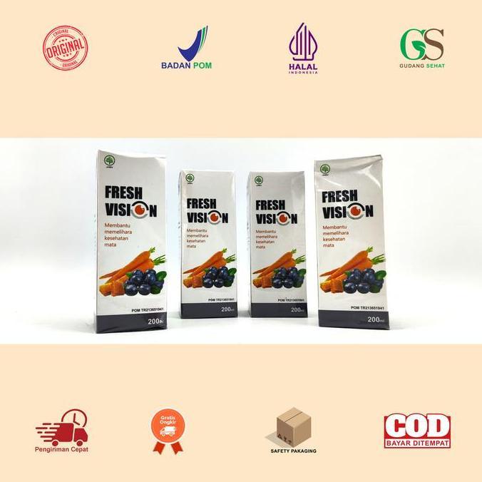 Manado Fresh Vision Madu Herbal Alami - Vitamin Mata