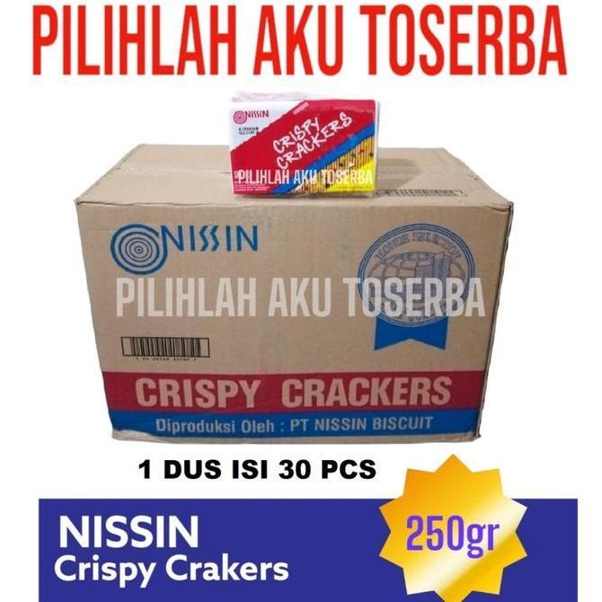Biskuit Nissin CRISPY CRACKERS 250 gr - ( HARGA 1 DUS isi 30 pcs )