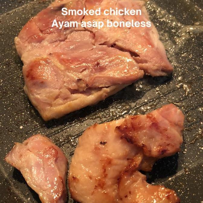 Ayam asap smoke chicken 1000gr daging ayam asap