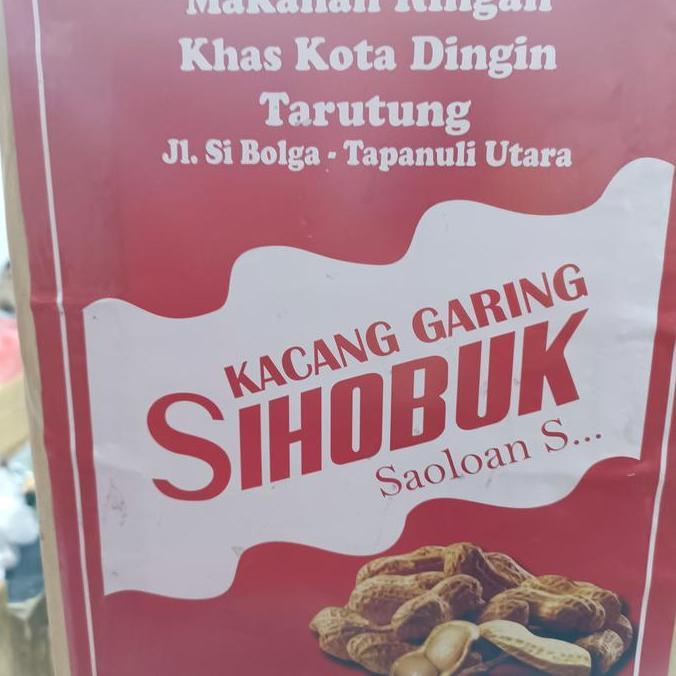 Kacang Sihobuk 1 kaleng Kacang Garing Sihobuk