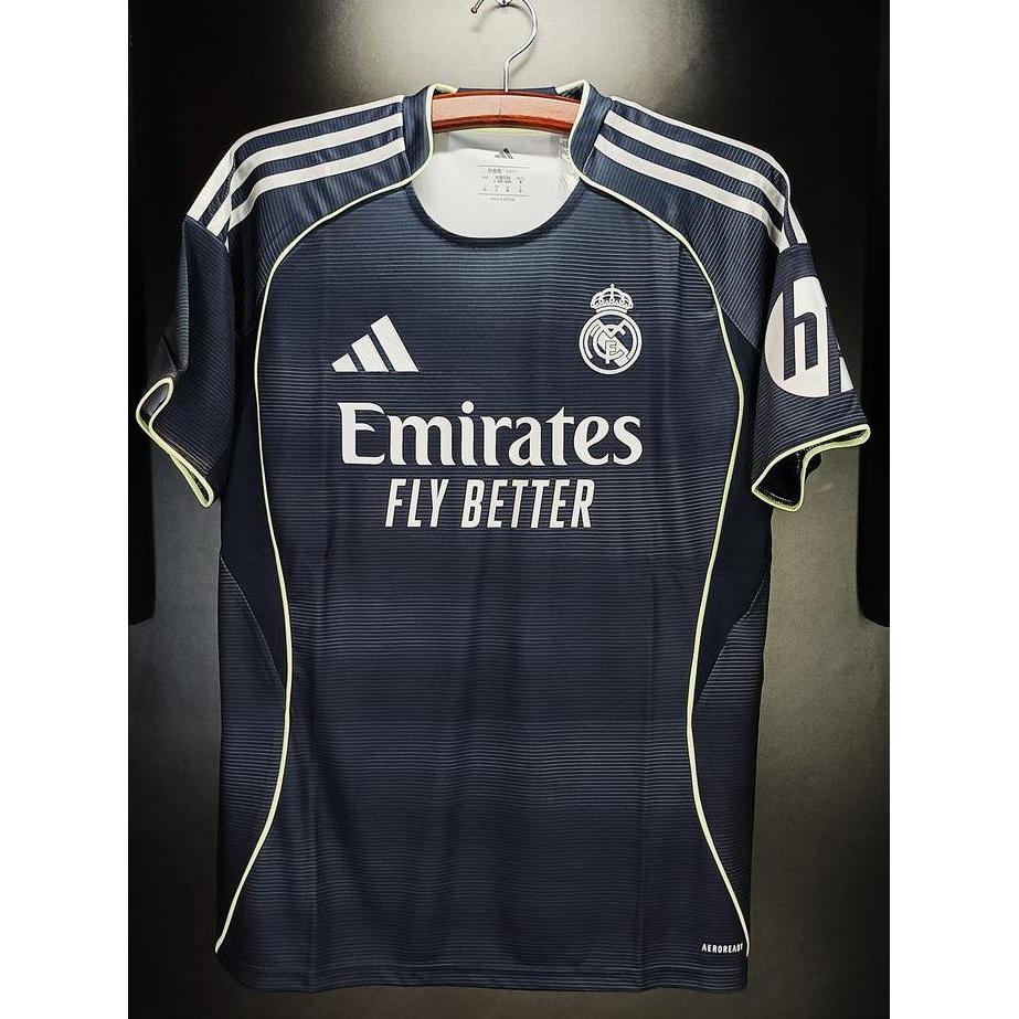 TERBARU - Real Madrid 2025-26 Away. BNWT. Original Jersey. JJ4182.