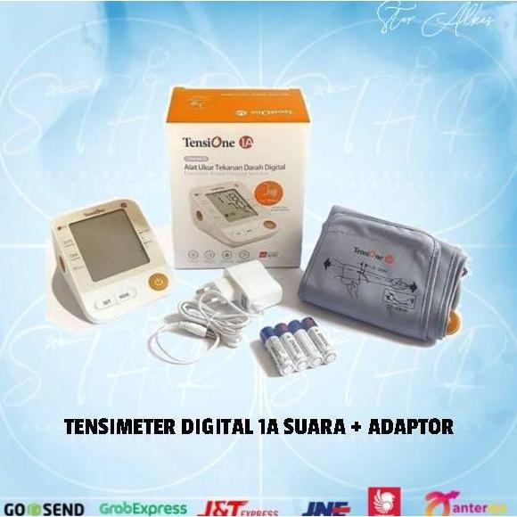 Tensi digital suara/Tensi one 1A/alat ukur tekanan darah + Adaptor