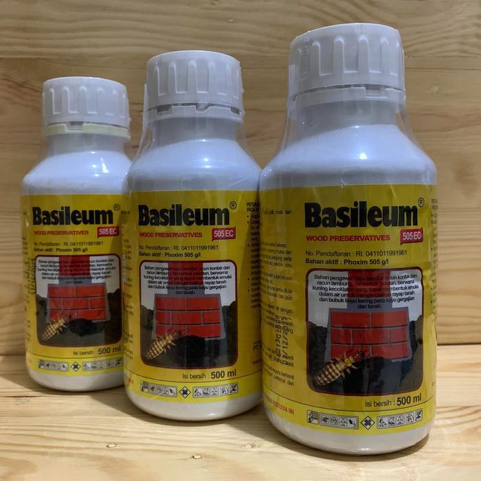 BASILEUM 505 EC Obat Anti Rayap & Pengawet Kayu Ampuh Insektisida Kayu untuk Cegah dan Basmi Rayap T