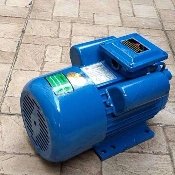 Maxpump Motor Dinamo 1 Phase 1 Hp 750 Watt 3000 Rpm 220V 3000 Rpm Gulungan Tembaga Body Kokoh Elektr
