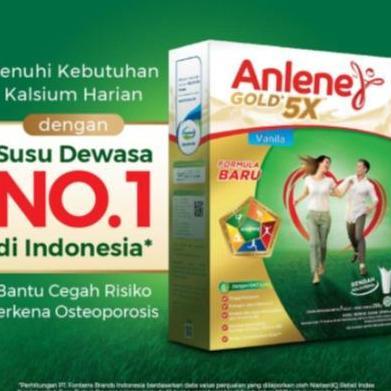 Anlene Gold 5X Anlene Gold 5X Susu Kalsium Susu Lansia Tinggi Kalsium Vitamin Etawa