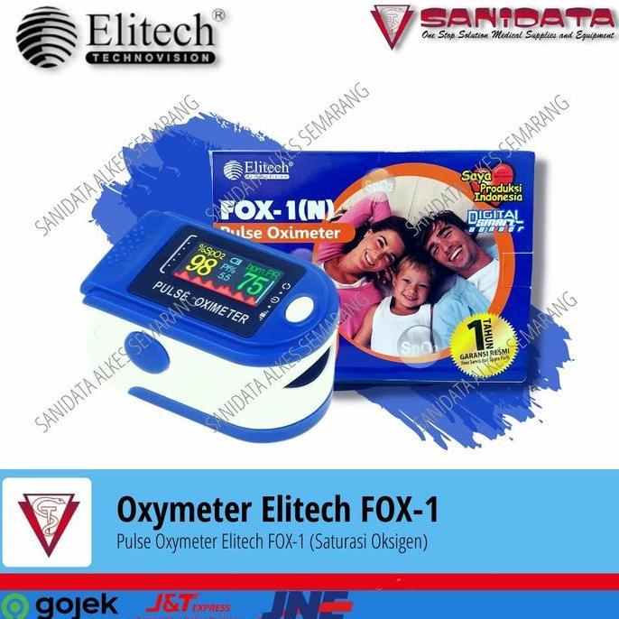 Oxymeter Elitech Fox 1 ( Saturasi Oxygen elitech fox 1)