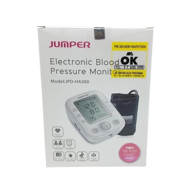 Tensimeter Digital Jumper JPD-HA200 - Pengukur Tekanan Darah dan Denyut Nadi