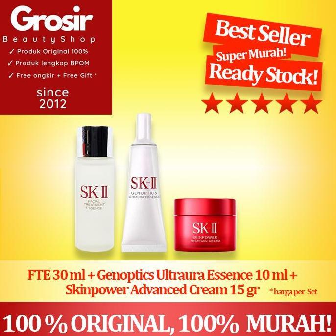 SK-II SK II SK2 SK-2 SKII Paket Travel Brightening + RNA Cream 15