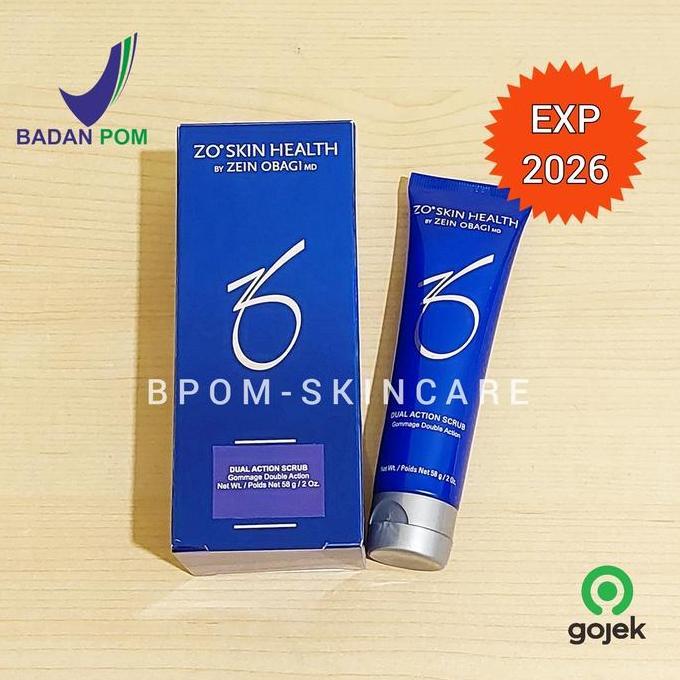 Obagi Dual Action Scrub 58g (Zein Obagi) AHA BHA For Oily Skin Face/Body