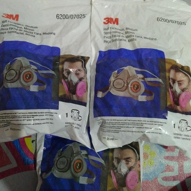masker 3m 6200 original