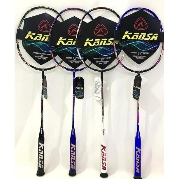 NEW RAKET RINGAN BADMINTON KANSA ULTRA-LIGHT SPECIAL TANPA SAMBUNG 10U-G5