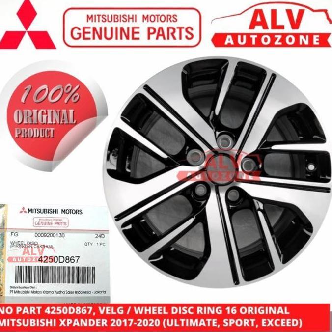 VELG PELEK RING 16 ASLI MITSUBISHI XPANDER 4250D867