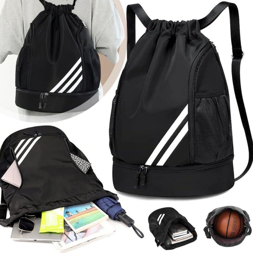 NEW TAS SERUT MULTIFUNGSI TAS GENDONG SEKOLAH TAS FUTSAL TAS SEPATU TAS BOLA - KHALISATAS