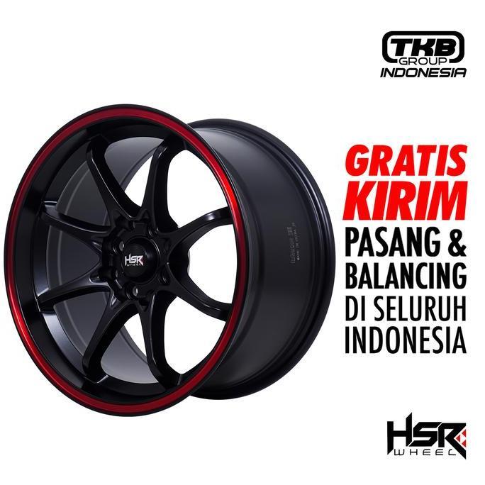 velg mobil honda brio ring 16 HSR HIROSHIMA